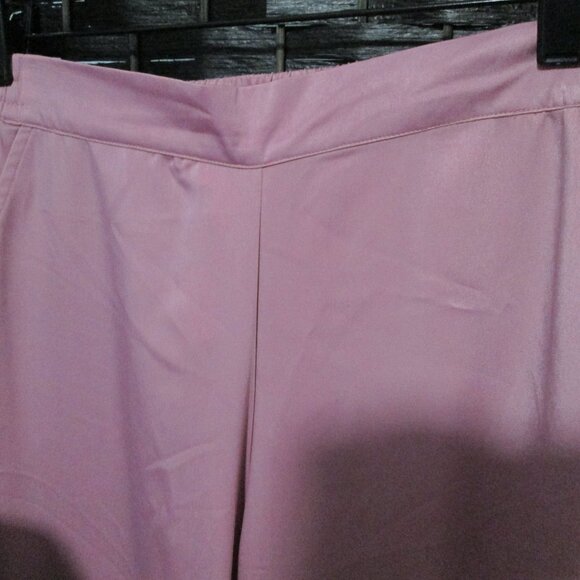 State of Day 2-Pc. Crepe de Chine Short-Sleeve Pajama Set Mauve NWT - Picture 6 of 8